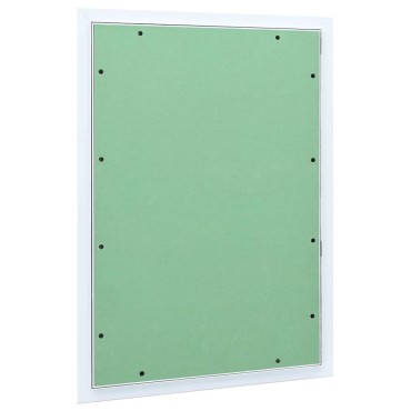 vidaXL Πάνελ Πρόσβασης Πράσινο και Ασημί 55 x 75 cm