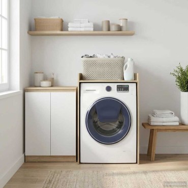 vidaXL Ντουλάπα Πλυντηρίου Σονόμα 67,5x62x97cm Επεξεργασμένο ξύλο 1 τεμ.