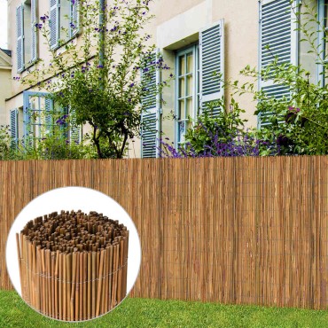 vidaXL Καλαμωτή Περίφραξης 500x100cm από Μπαμπού