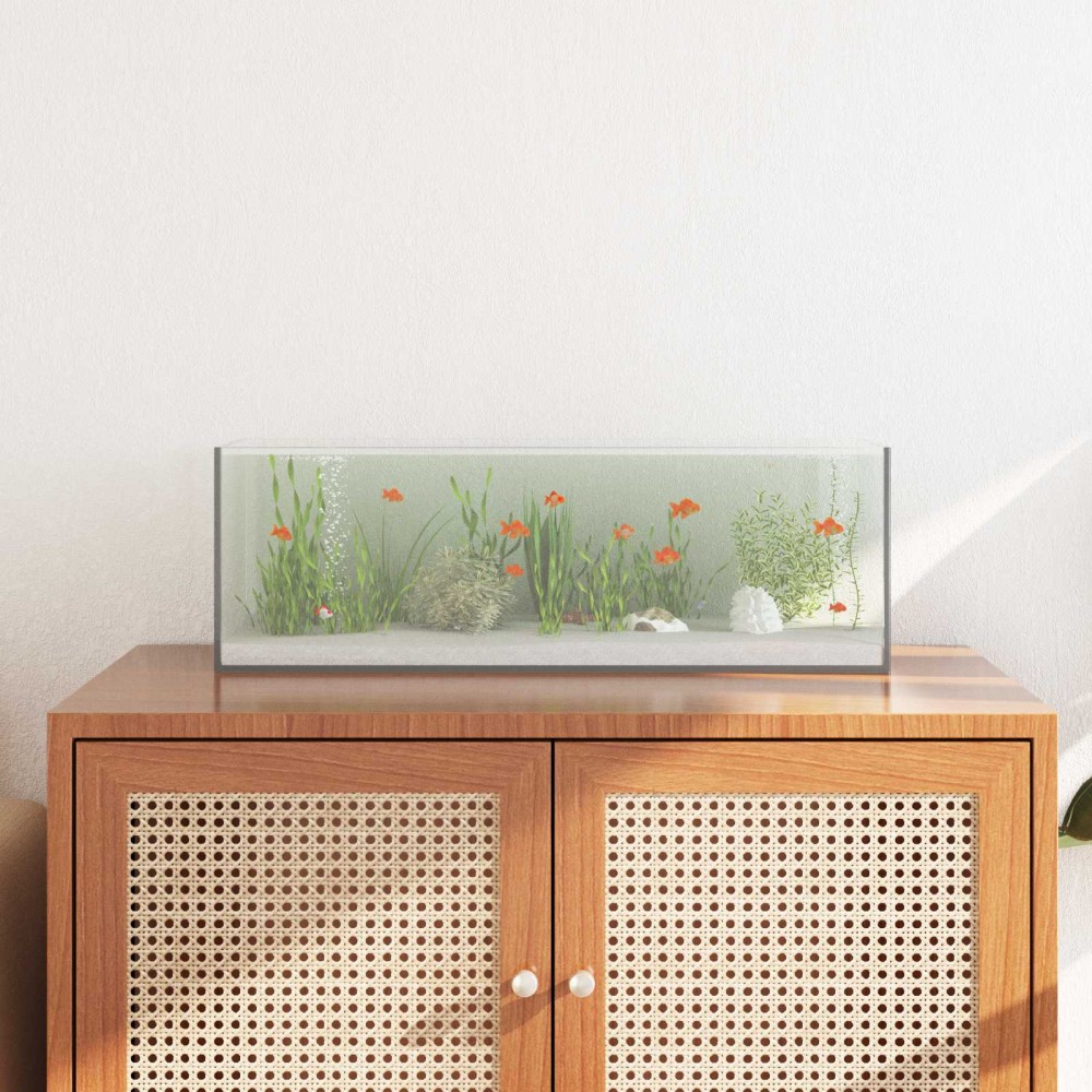 vidaXL Ενυδρείο με αποθήκευση Διαφανές 60 x 20 x 20 εκ. Γυαλί