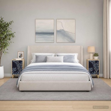 vidaXL Κομοδίνο DOKKUM 2 τεμ. Sonoma Δρυς 36x33x60 εκ