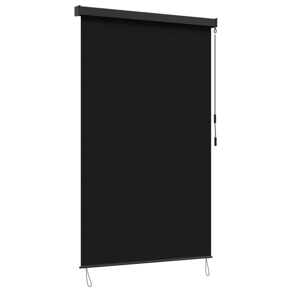 vidaXL Ρόλερ Μαύρο 160 x 250 cm Ύφασμα και Αλουμίνιο