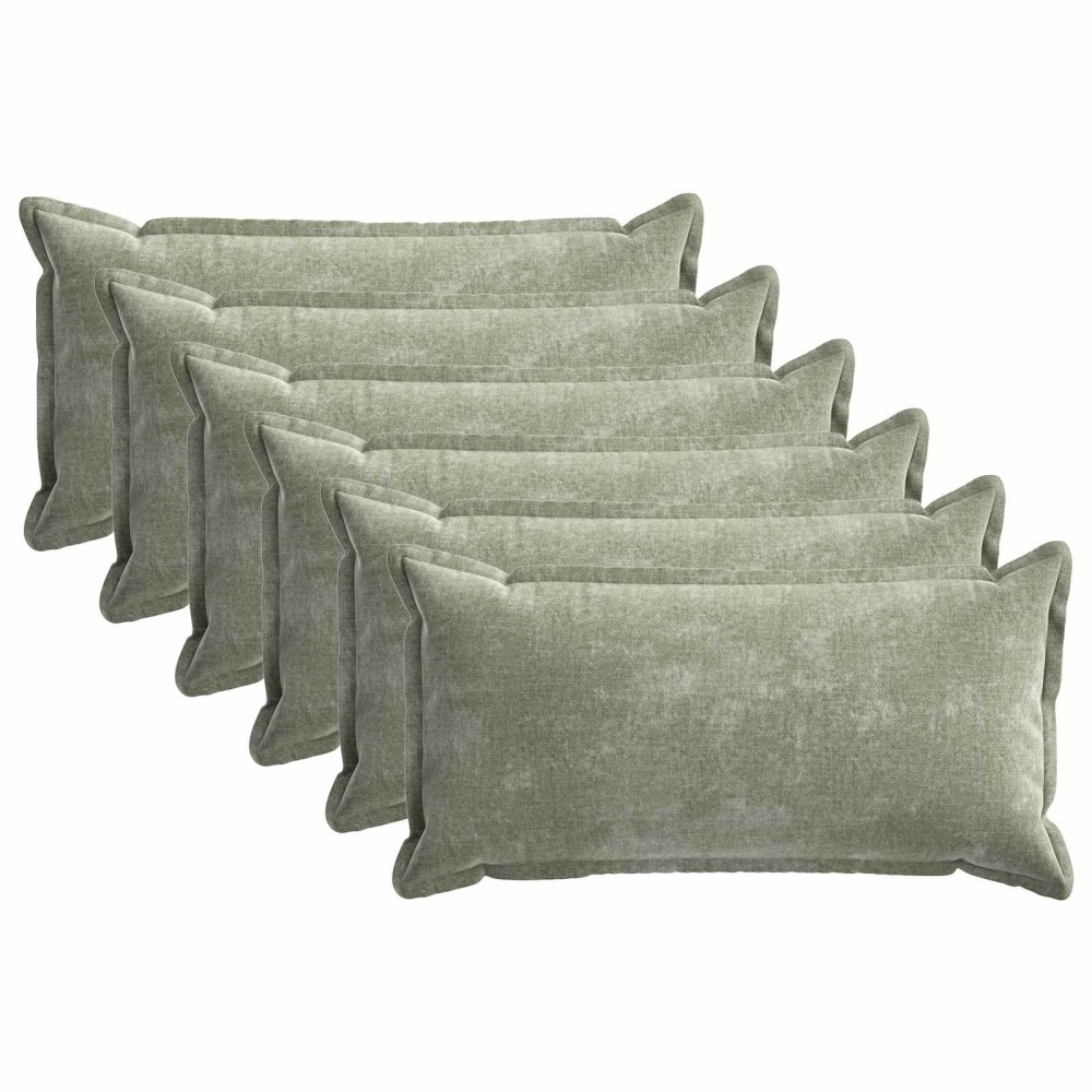 vidaXL Κάλυμμα Μαξιλαριού 6 τμχ. HOUTEN Πράσινο 40 x 70 cm