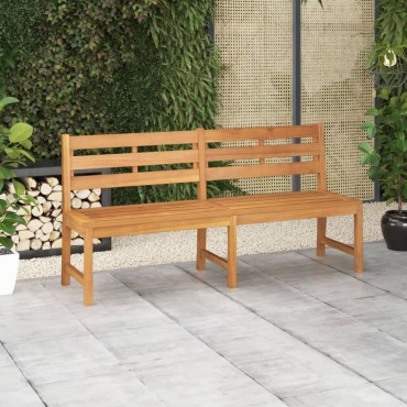 vidaXL Παγκάκι Κήπου από Μασίφ Ξύλο Teak 180x59x90cm 1 τεμ.