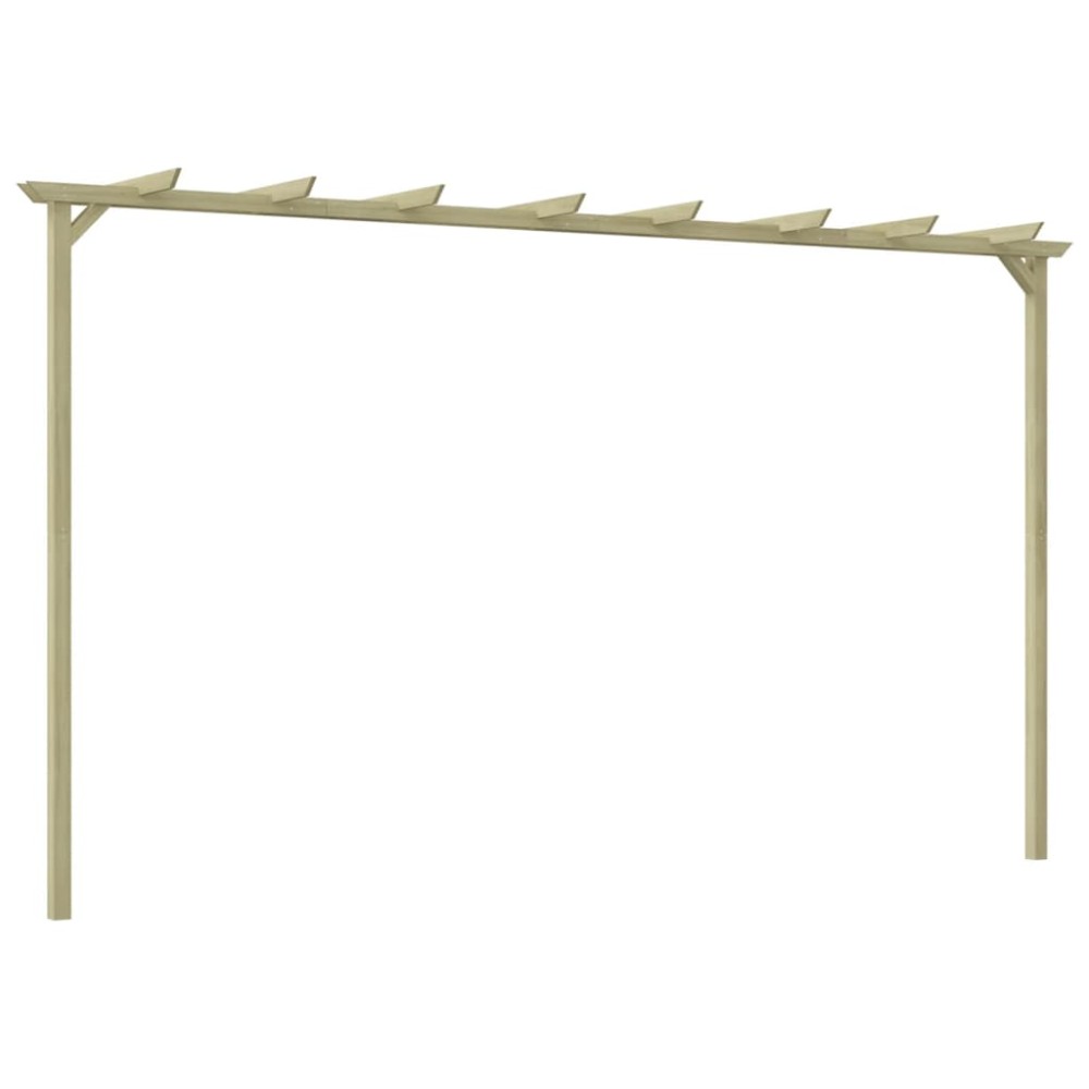 vidaXL Πέργκολα Κήπου 360 x 200 x 60 εκ. από Εμποτισμένο Ξύλο Πεύκου