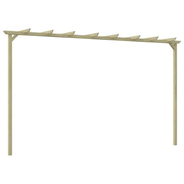 vidaXL Πέργκολα Κήπου 360 x 200 x 60 εκ. από Εμποτισμένο Ξύλο Πεύκου