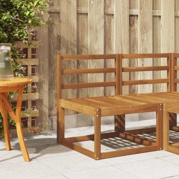 vidaXL Πλάτη Καφέ 59x4x73cm Στερεό Ξύλο Ακακίας