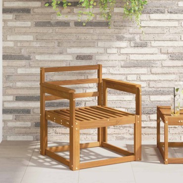 vidaXL Υποβραχίονες 2 τεμ. Καφέ 59x6x61cm Στερεό Ξύλο Ακακίας