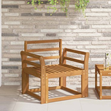 vidaXL Κάθισμα 2 τεμ. Φυσικό 58,5x8x60cm Στερεό Ξύλο Ακακίας