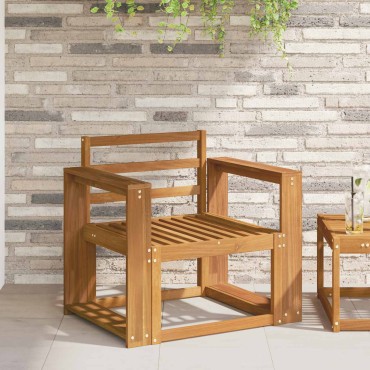 vidaXL Κάθισμα 2 τεμ. Φυσικό 58,5x10x61cm Στερεό Ξύλο Ακακίας