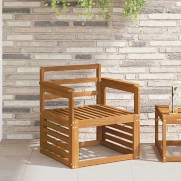 vidaXL Υποβραχίονες 2 τεμ. Καφέ 59x6x61cm Στερεό Ξύλο Ακακίας