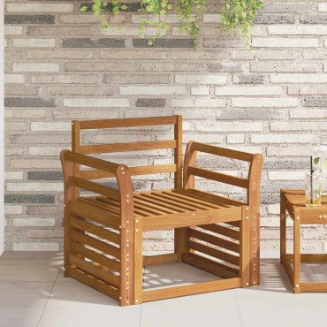vidaXL Κάθισμα 2 τεμ. Φυσικό 58,5x8x60cm Στερεό Ξύλο Ακακίας