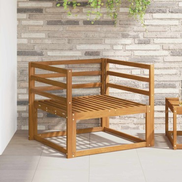 vidaXL Κάθισμα 2 τεμ. Φυσικό 79x4x73cm Στερεό Ξύλο Ακακίας
