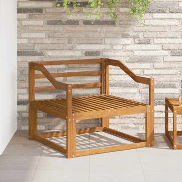 vidaXL Κάθισμα 2 τεμ. Φυσικό 79x4x73cm Στερεό Ξύλο Ακακίας