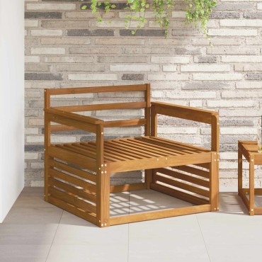 vidaXL Κάθισμα 2 τεμ. Φυσικό 79x6x61cm Στερεό Ξύλο Ακακίας