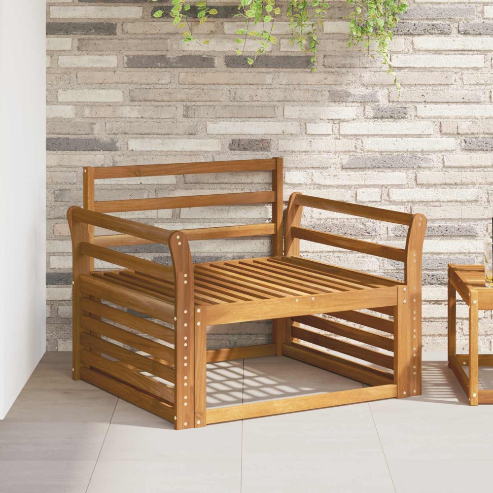 vidaXL Κάθισμα 2 τεμ. Φυσικό 78,5x8x60cm Στερεό Ξύλο Ακακίας