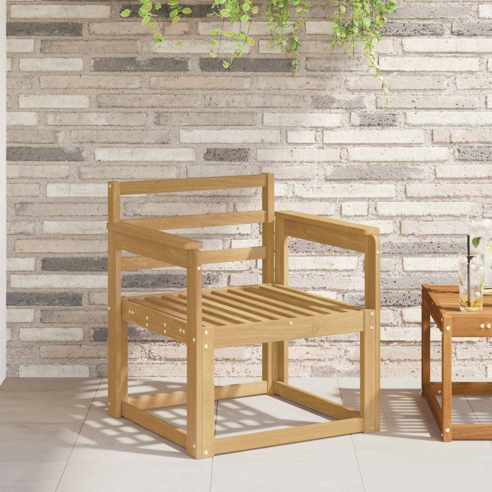 vidaXL Μονάδα μπράτσων 2 τεμ. Λευκό 59x6x61cm Στερεό Ξύλο Ακακίας