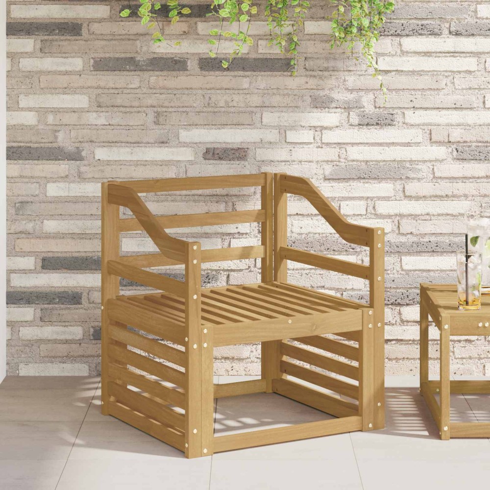 vidaXL Μονάδα μπράτσων 2 τεμ. Λευκό 59x4x73cm Στερεό Ξύλο Ακακίας