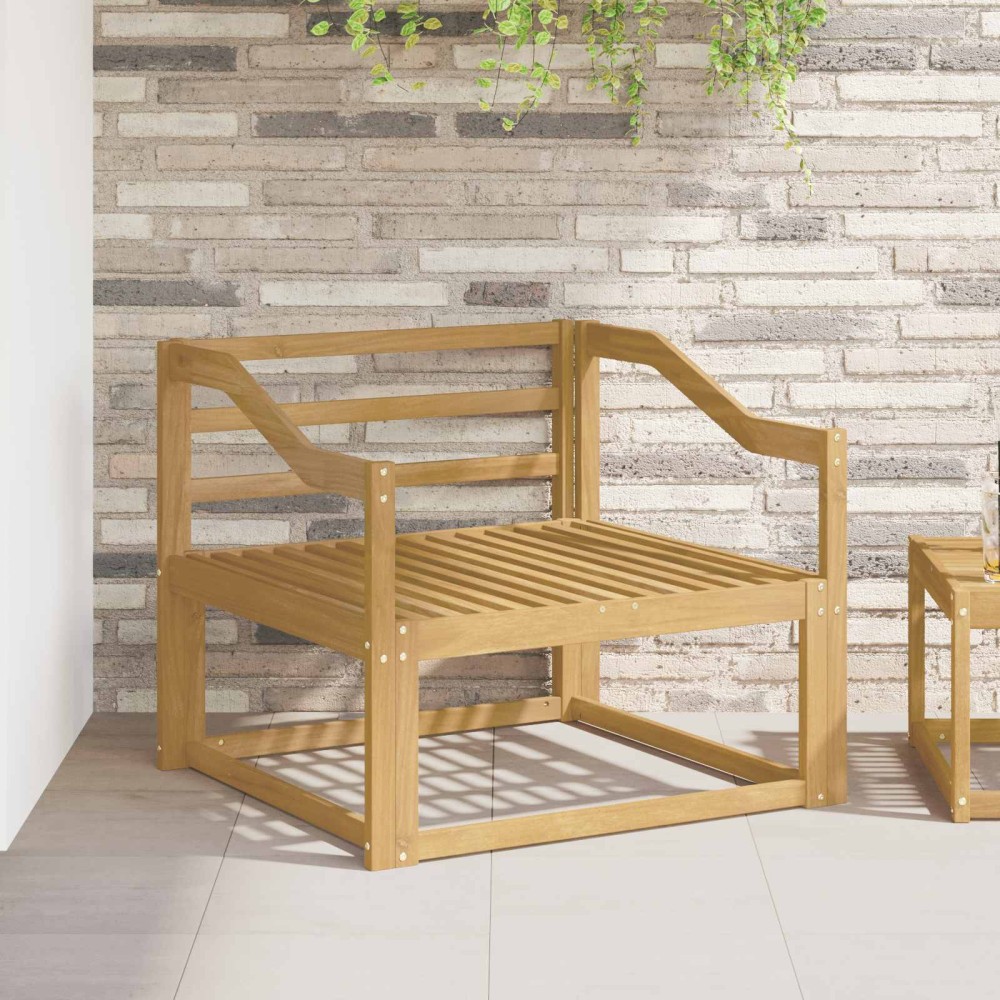 vidaXL Μονάδα μπράτσων 2 τεμ. Λευκό 79x4x73cm Στερεό Ξύλο Ακακίας