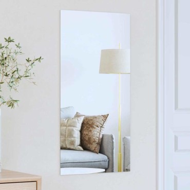 vidaXL Καθρέφτης τοίχου Ορθογώνιος 40 x 80 cm σκληρυμένο γυαλί