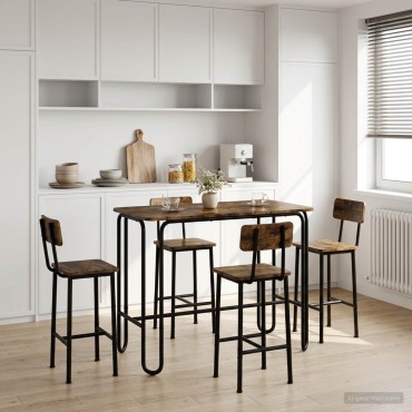 vidaXL Τραπεζαρία 100x50x75cm Επεξεργασμένο Ξύλο Ορθογώνιος 1 τεμ.