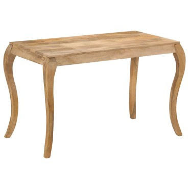 vidaXL Τραπεζαρία 118x60x76cm από Μασίφ Ξύλο Μάνγκο 1 τεμ.