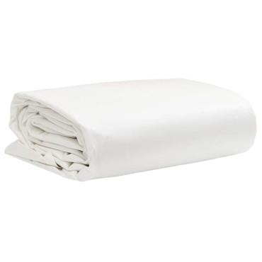 vidaXL Τέντα 650g / m² Λευκό 3 x 5 m Καμβάς με επικάλυψη PVC