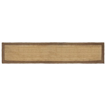 vidaXL Χαλί Περιοχής Γκρι 60x400cm Γιούτα