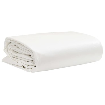 vidaXL Τέντα 650g / m² Λευκό 2,5 x 4,5 m Καμβάς με επικάλυψη PVC