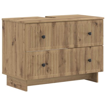 vidaXL Ντουλάπα Νιπτήρα Mπάνιου EDE Artisan Δρυς 82x41x59 εκ