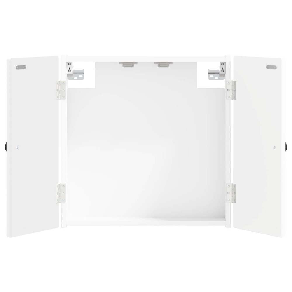 vidaXL Ντουλάπα Πινάκων Βελών EDE Λευκό 52,5 x 10,5 x 53,5 εκ.