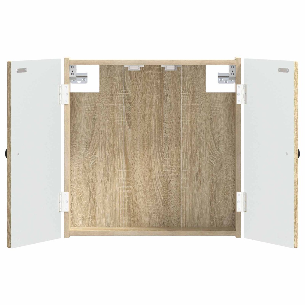 vidaXL Ντουλάπα Πινάκων Βελών EDE Sonoma Δρυς 52,5 x 10,5 x 53,5 εκ.