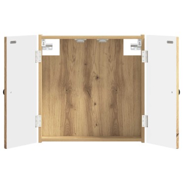 vidaXL Ντουλάπα Πινάκων Βελών EDE Artisan Δρυς 52,5 x 10,5 x 53,5 εκ.