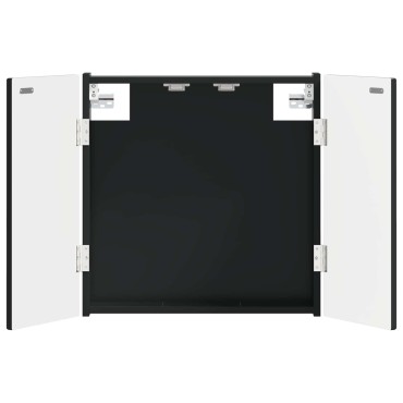 vidaXL Ντουλάπα Πινάκων Βελών ALKMAAR Μαύρο 52,5 x 10,5 x 53,5 εκ.
