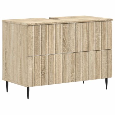 vidaXL Ντουλάπα Νιπτήρα Mπάνιου ZWOLLE Sonoma Δρυς 82x41x58,5 εκ