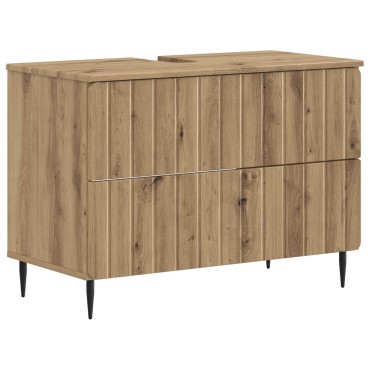 vidaXL Ντουλάπα Νιπτήρα Mπάνιου ZWOLLE Artisan Δρυς 82x41x58,5 εκ