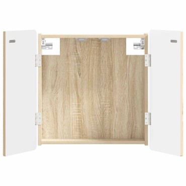 vidaXL Ντουλάπα Πινάκων Βελών ZWOLLE Sonoma Δρυς 52,5 x 10,5 x 57,5 εκ