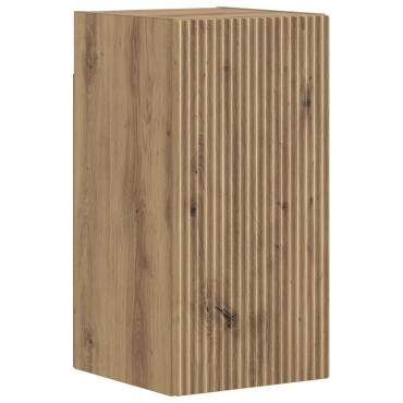 vidaXL Ντουλάπα τοίχου μπάνιου ARNHEM Artisan Δρυς 30x31x59cm 1 τεμ.