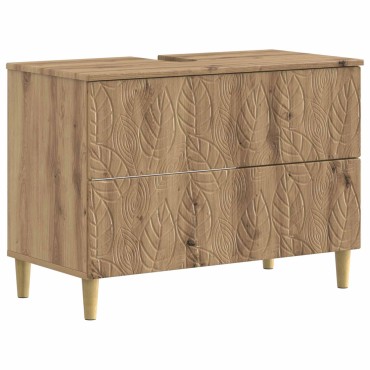 vidaXL Ντουλάπα Νιπτήρα Mπάνιου DELFT Artisan Δρυς 82x41x59 εκ