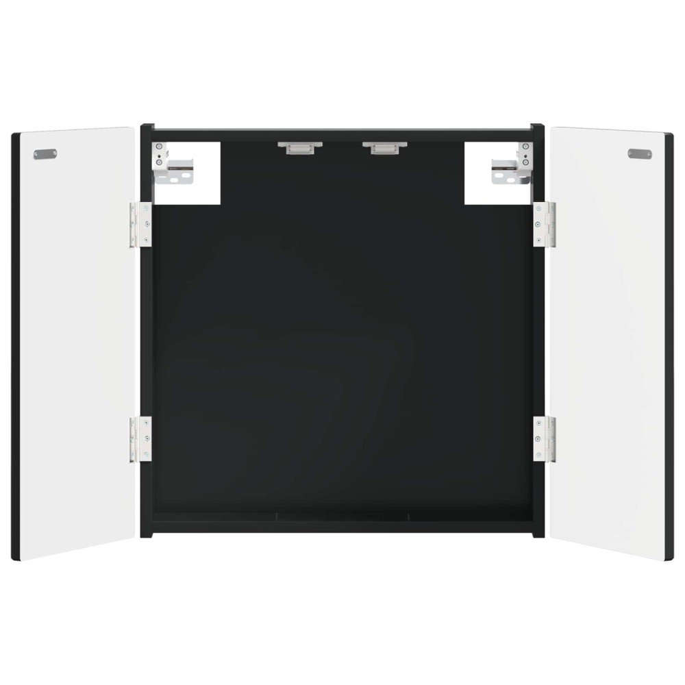 vidaXL Ντουλάπα Πινάκων Βελών DELFT Μαύρο 52,5 x 10,5 x 53,5 εκ.