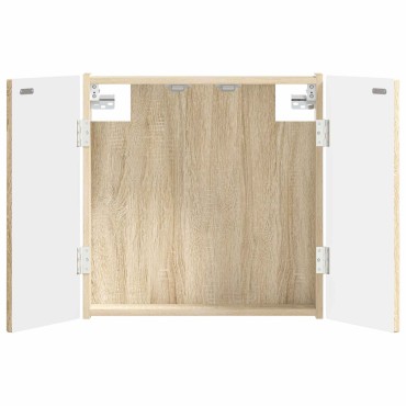 vidaXL Ντουλάπα Πινάκων Βελών DELFT Sonoma Δρυς 52,5 x 10,5 x 53,5 εκ.