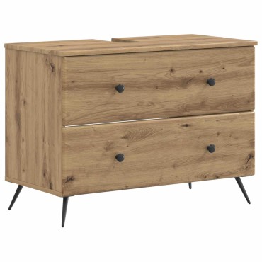 vidaXL Ντουλάπα Νιπτήρα Mπάνιου BREDA Artisan Δρυς 82x41x59 εκ