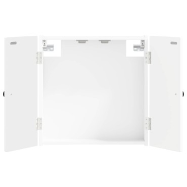 vidaXL Ντουλάπα Πινάκων Βελών BREDA Λευκό 52,5 x 10,5 x 53,5 εκ.