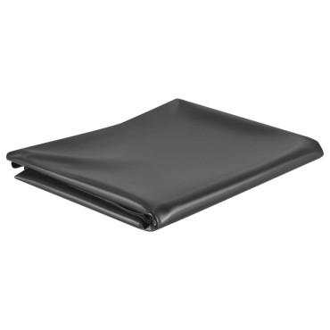 vidaXL Γραμμή Λίμνης 5 x 4 m PVC 0,5 χιλ Μαύρο