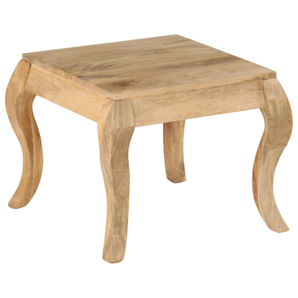 vidaXL Τραπεζάκι Βοηθητικό 45x45x40cm από Μασίφ Ξύλο Μάνγκο 1 τεμ.