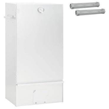 vidaXL Φούρνος Καπνιστή 3 τμχ. 44,5 x 29 x 83 cm Γαλβανισμένος χάλυβας