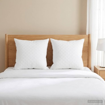 vidaXL Μαξιλάρι FULDA 2 τμχ. 80 x 80 cm 100% Πούπουλο και φτερό χήνας