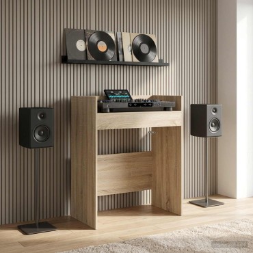 vidaXL Πίνακας DJ Sonoma Δρυς 82x45x102cm Επεξεργασμένο Ξύλο 1 τεμ.