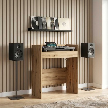 vidaXL Πίνακας DJ Artisan Δρυς 82x45x102cm Επεξεργασμένο Ξύλο 1 τεμ.