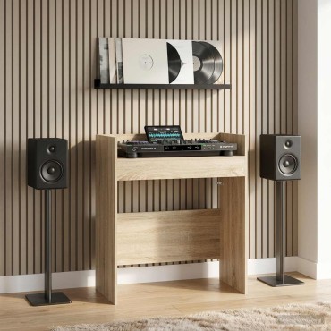 vidaXL Πίνακας DJ Sonoma Δρυς 62x45x102cm Επεξεργασμένο Ξύλο 1 τεμ.